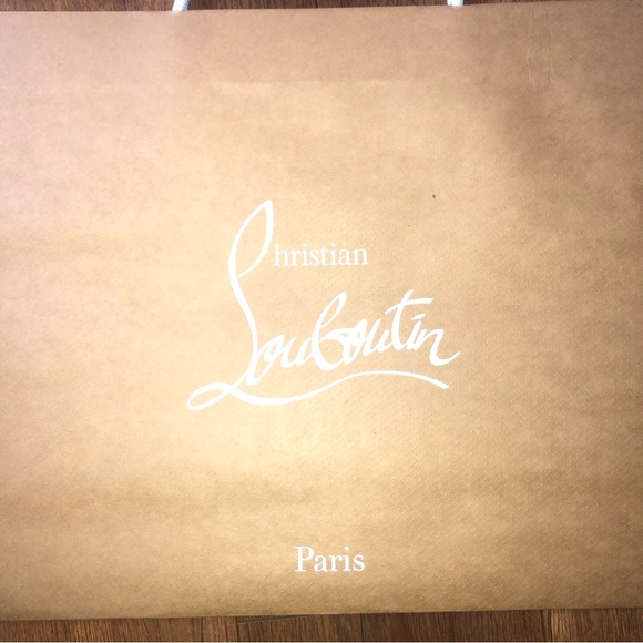 Christian Louboutin Paper bag Gift bag - Picture 4 of 8